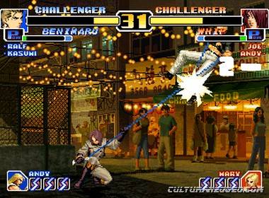 the king of fighters 99 golpes