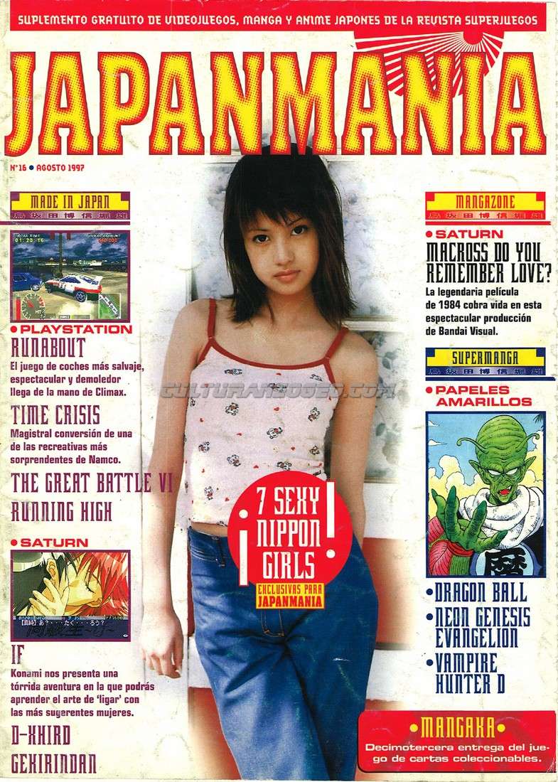 Revistas japonesas con chicas menores de edad